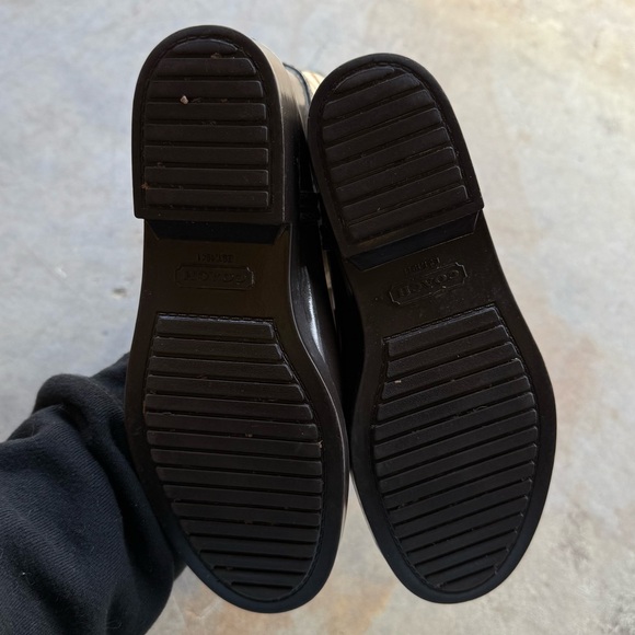 Coach Tristee Signature Lace-Up Rain Boots - Brown - Picture 11 of 12